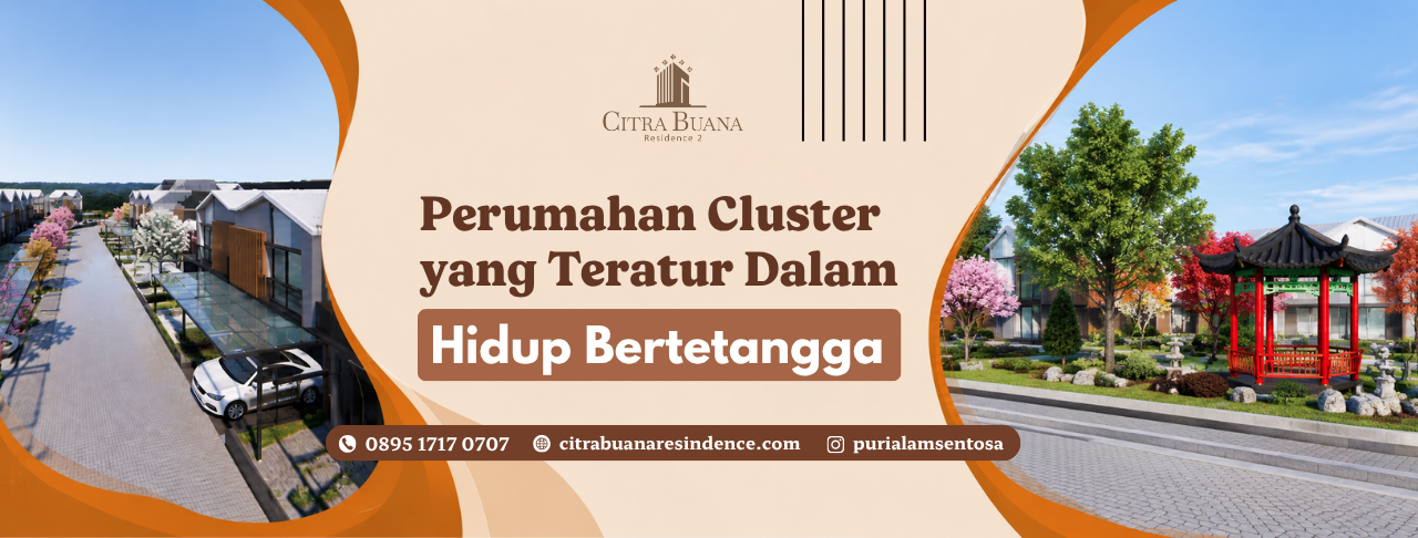 Perumahan Cluster Solo yang Teratur Dalam Hidup Bertetangga
