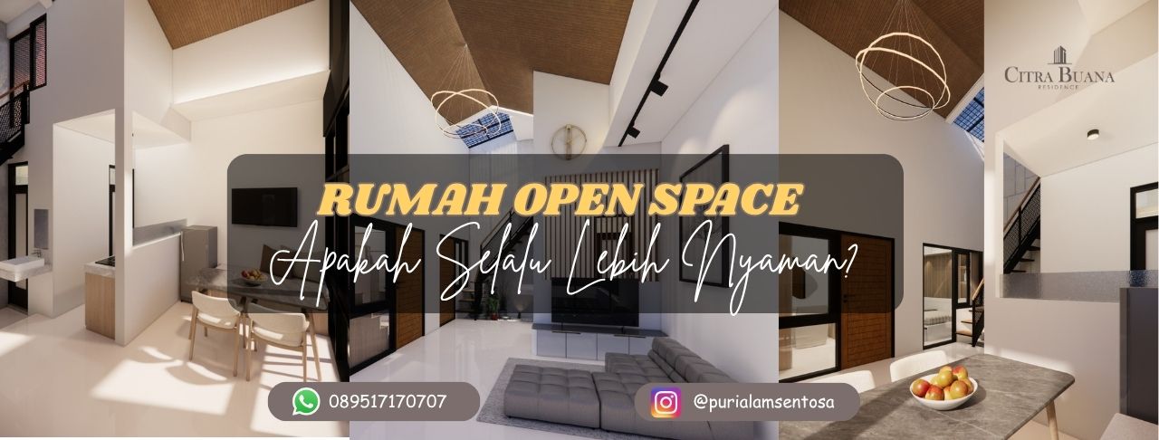 rumah open space yang tidak menggunakan sekat