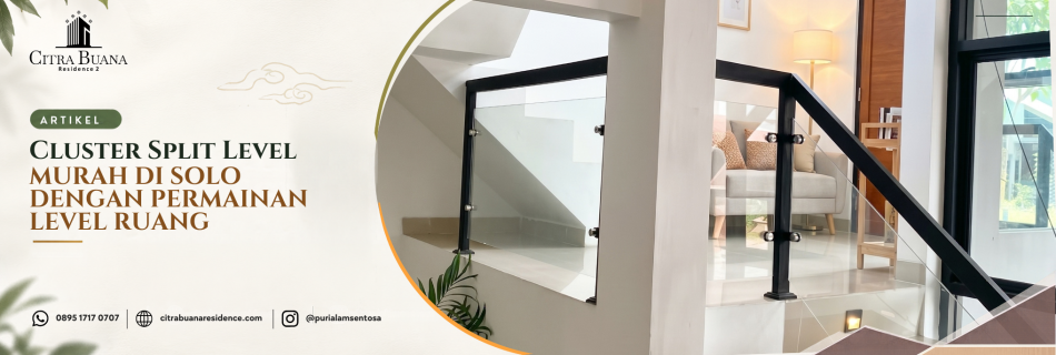 Cluster Split Level Murah di Solo
