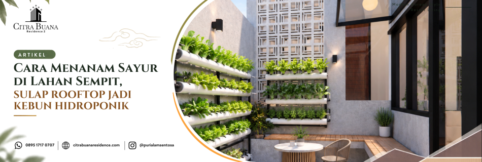 Rooftop di Perumahan Citra Buana Residence 2