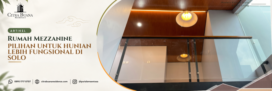 gambaran rumah mezzanine dijual di solo